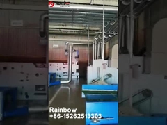 1000kg/H ননবোভেন এয়ারলেড মেশিন, নিডেল পাঞ্চিং শডি ফেল্ট প্রোডাকশন লাইন