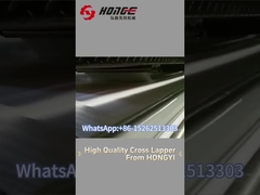 ক্রস ল্যাপারের মাধ্যমে পলিস্টার ফাইবারের উৎপাদন প্রক্রিয়া কি?