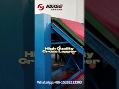 অ বোনা যন্ত্রপাতি জন্য ক্রস lapper কিভাবে করতে?