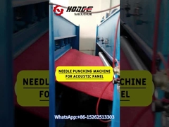 অ বোনা যন্ত্রপাতি জন্য সুই-punched কাপড় কিভাবে করতে হবে?