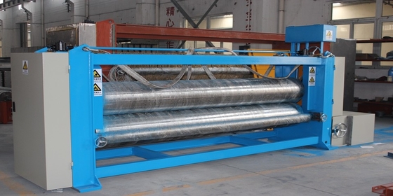 4.5 এম টেক্সটাইল দুটি রোল ক্যালেন্ডার মেশিন Nonwoven ফ্যাব্রিক বেধ জন্য 3-200mm