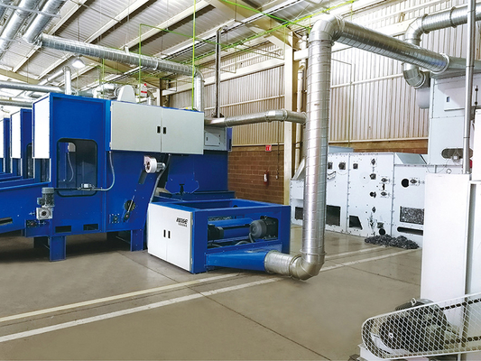 পিপি ভূতাত্ত্বিক উত্পাদন লাইন সেলাই সুই Punching Nonwoven মেশিন সম্পূর্ণ স্বয়ংক্রিয়